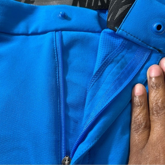 NIKE Shorts Men's Dri-Fit Blue Size 36 Golf Sporty Athletics - Picture 5 of 8